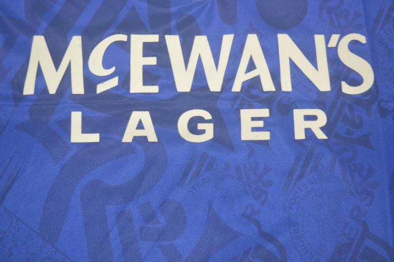 Camisa Rangers Home 94/96 - Versão Retrô