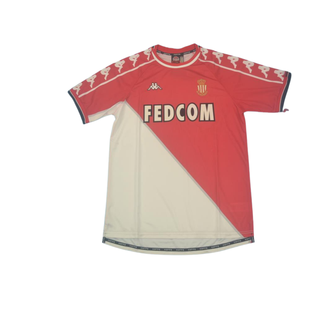 Camisa Monaco Home 99/00 - Versão Retrô