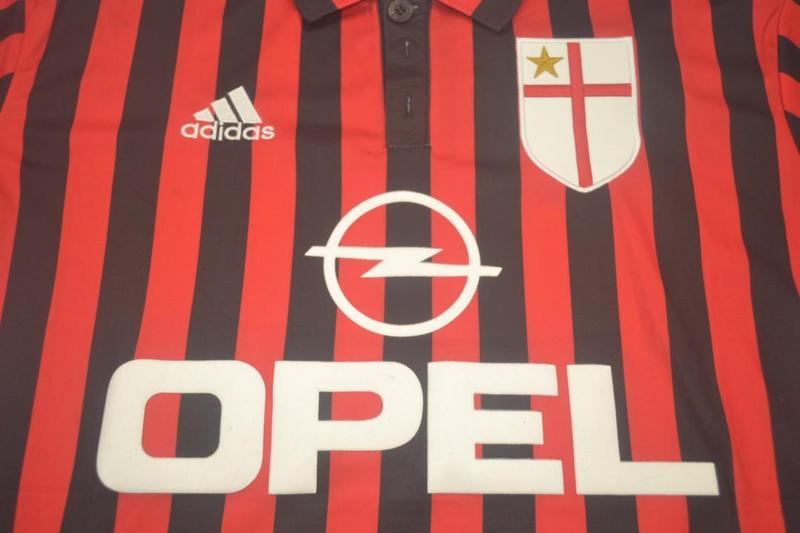 Camisa Retrô Milan Home centenário 99/00 "Shevchenko" N°.7