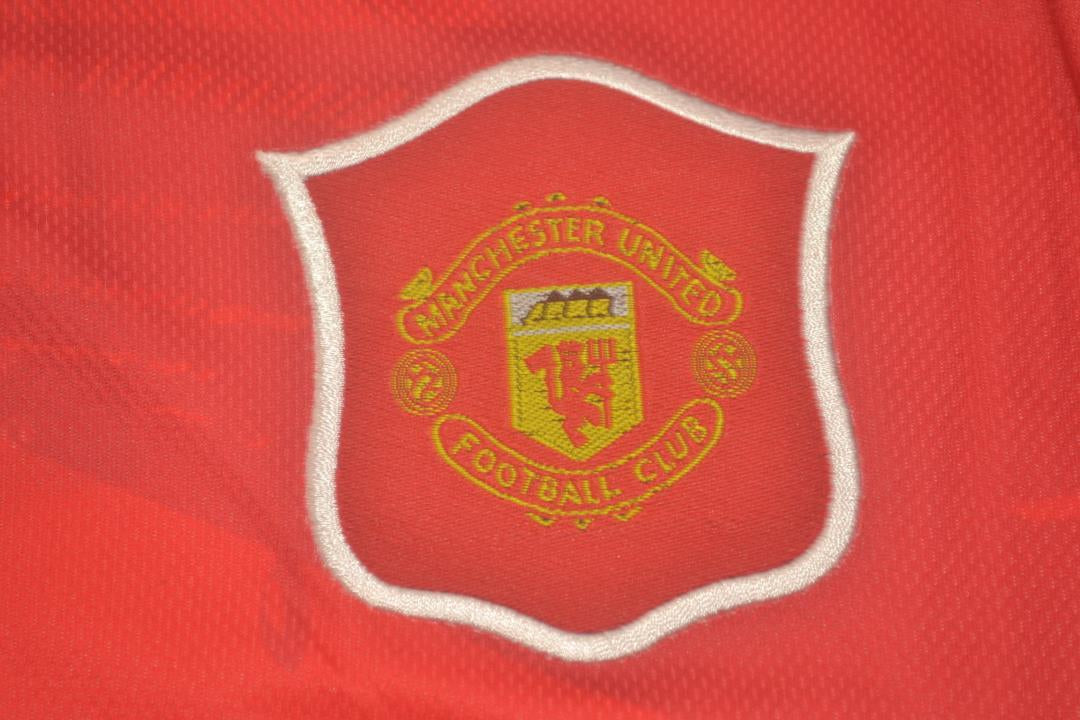 Camisa Manchester United Manga Longa 94/96 - Versão Retrô "Cantona" Nº 7