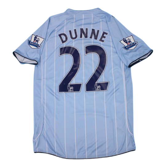Camisa Manchester City Home 07/08 - Versão Retrô "Dunne" Nº 22