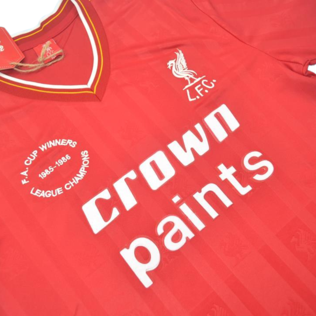 Camisa Liverpool Home 85/86 - Versão Retrô Nº 7