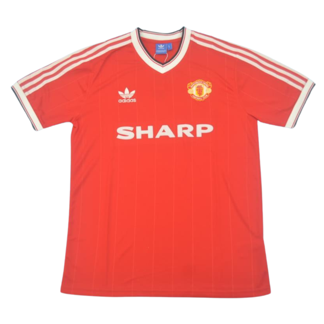 Camisa Manchester United Home 82/84 - Versão Retrô
