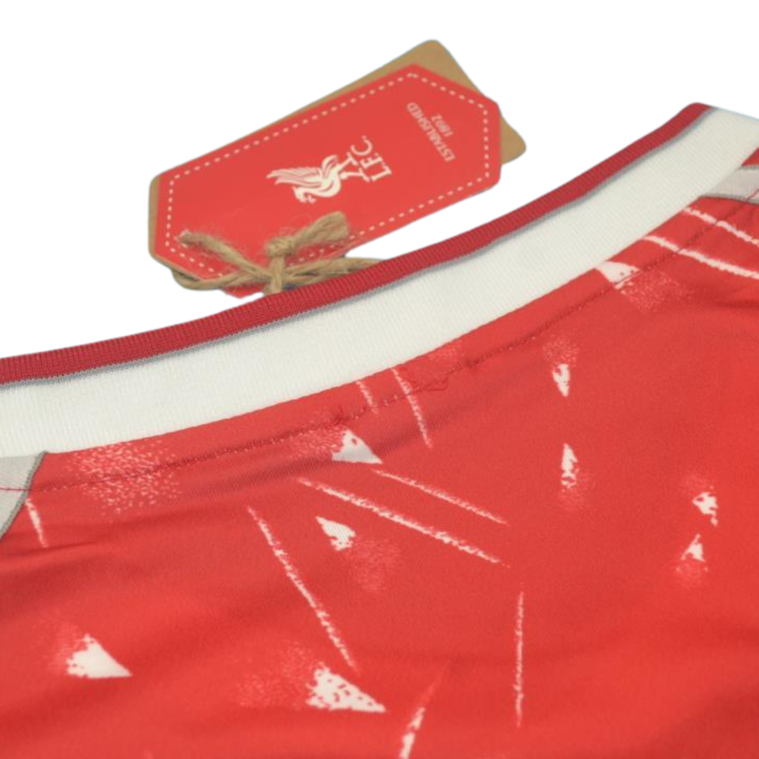 Camisa Liverpool Home 89/91 - Versão Retrô Nº 4