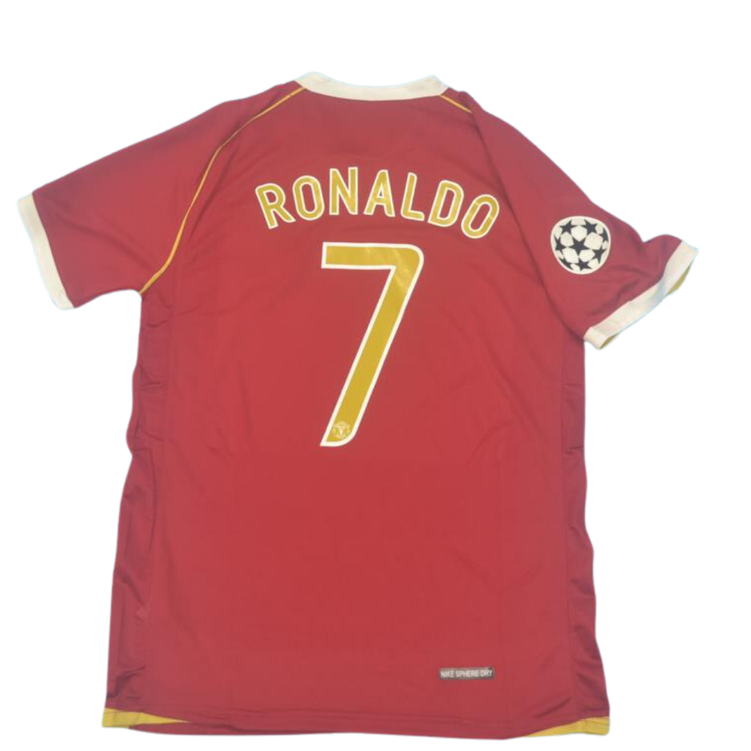 Camisa Retrô Manchester United Home 06/07 "Cristiano Ronaldo" Nº7