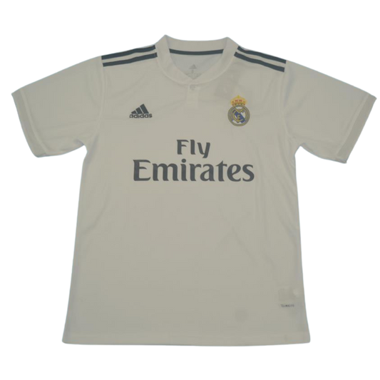 Camisa Real Madrid Home 18/19 - Versão Retrô