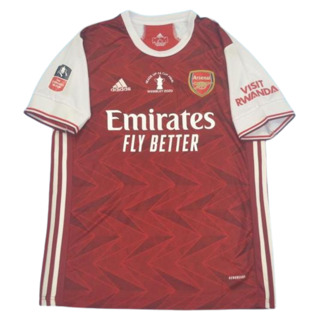 Camisa Arsenal FA Cup Final 2020 - Versão Retrô "Aubameyang" Nº 14