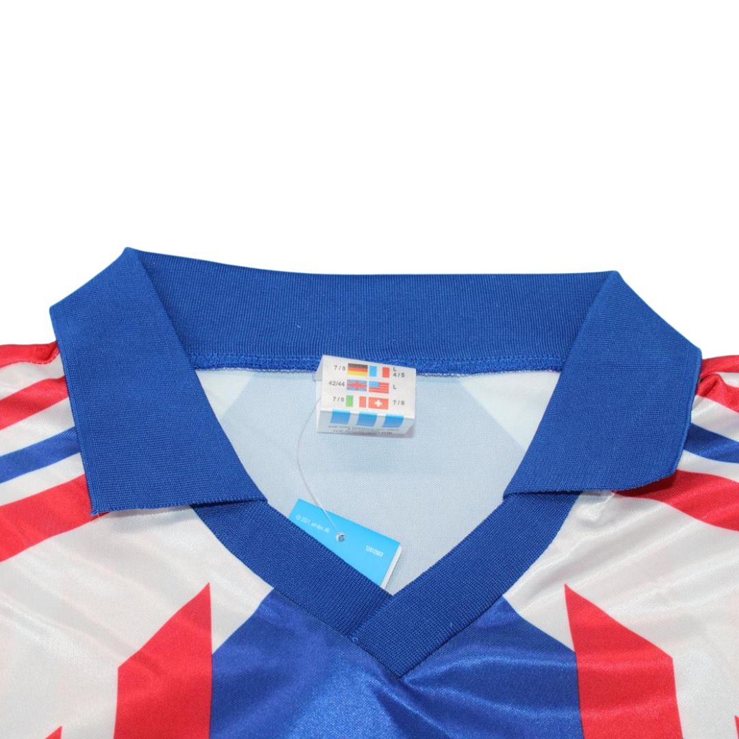 Camisa França Manga Longa Home 90/92 - Versão Retrô