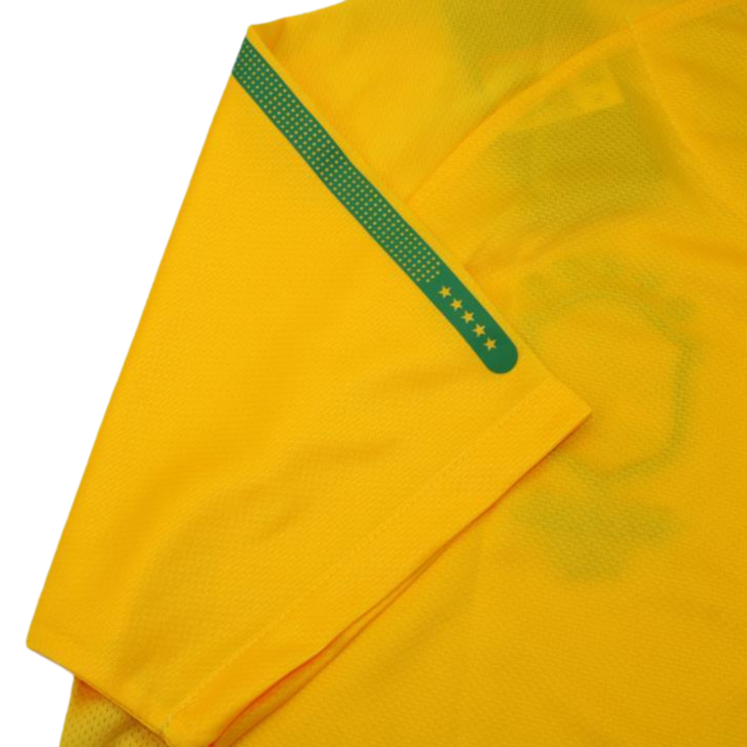 Camisa Retrô Brasil Home 2010 "Ronaldinho" N°.10
