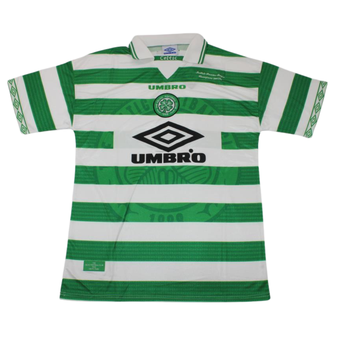 Camisa Celtic Home 98/99 - Versão Retrô "Moravcik" Nº 25