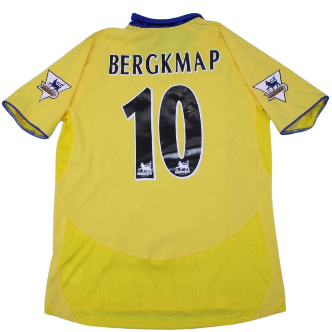Camisa Arsenal Away 03/05 - Versão Retrô "Bergkmap" Nº 10