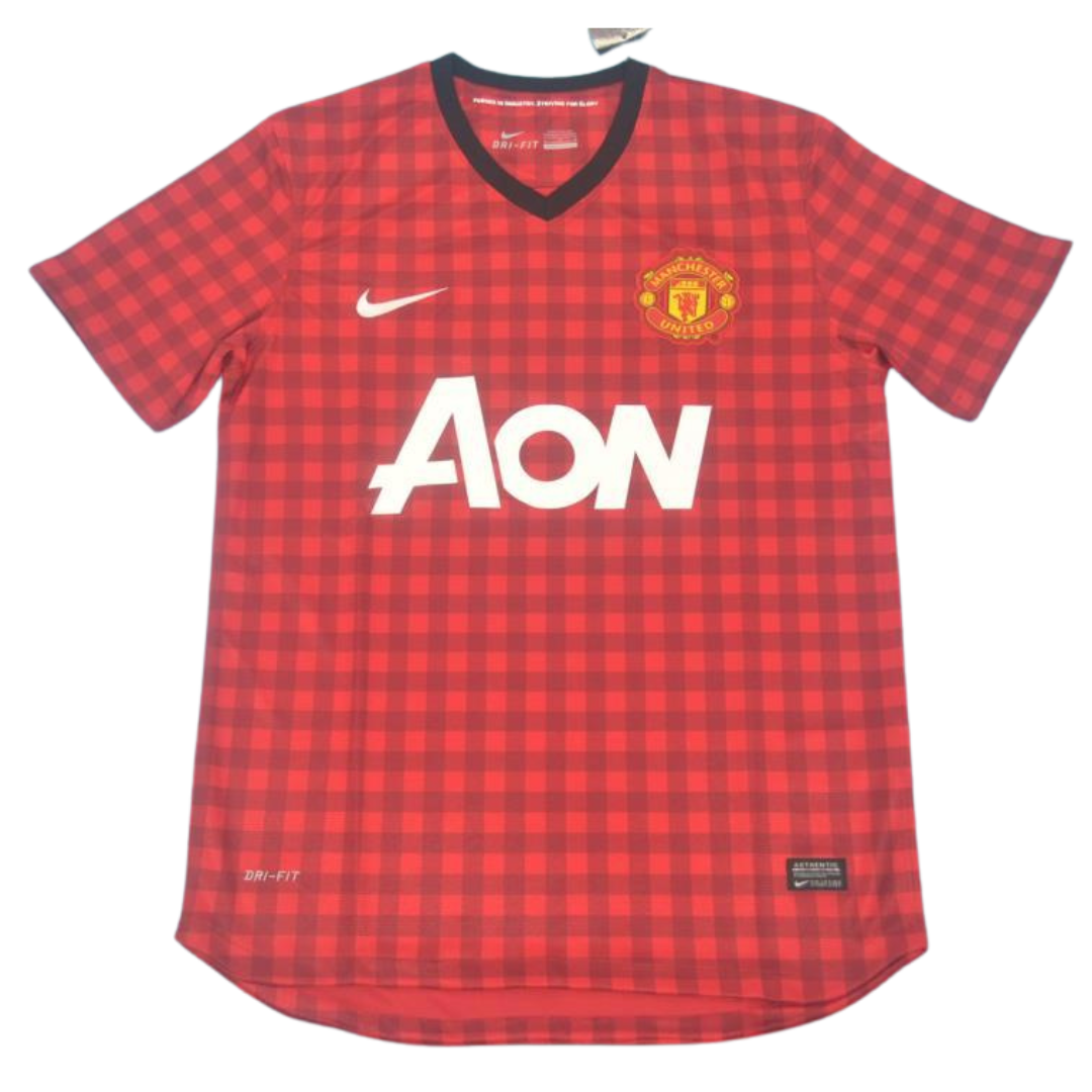 Camisa Manchester United Home 12/13 - Versão Retrô