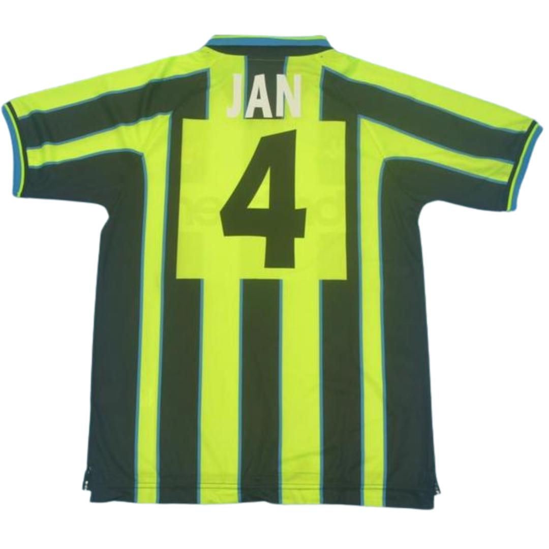 Camisa Manchester City Away 98/99 - Versão Retrô "Jan" Nº 4