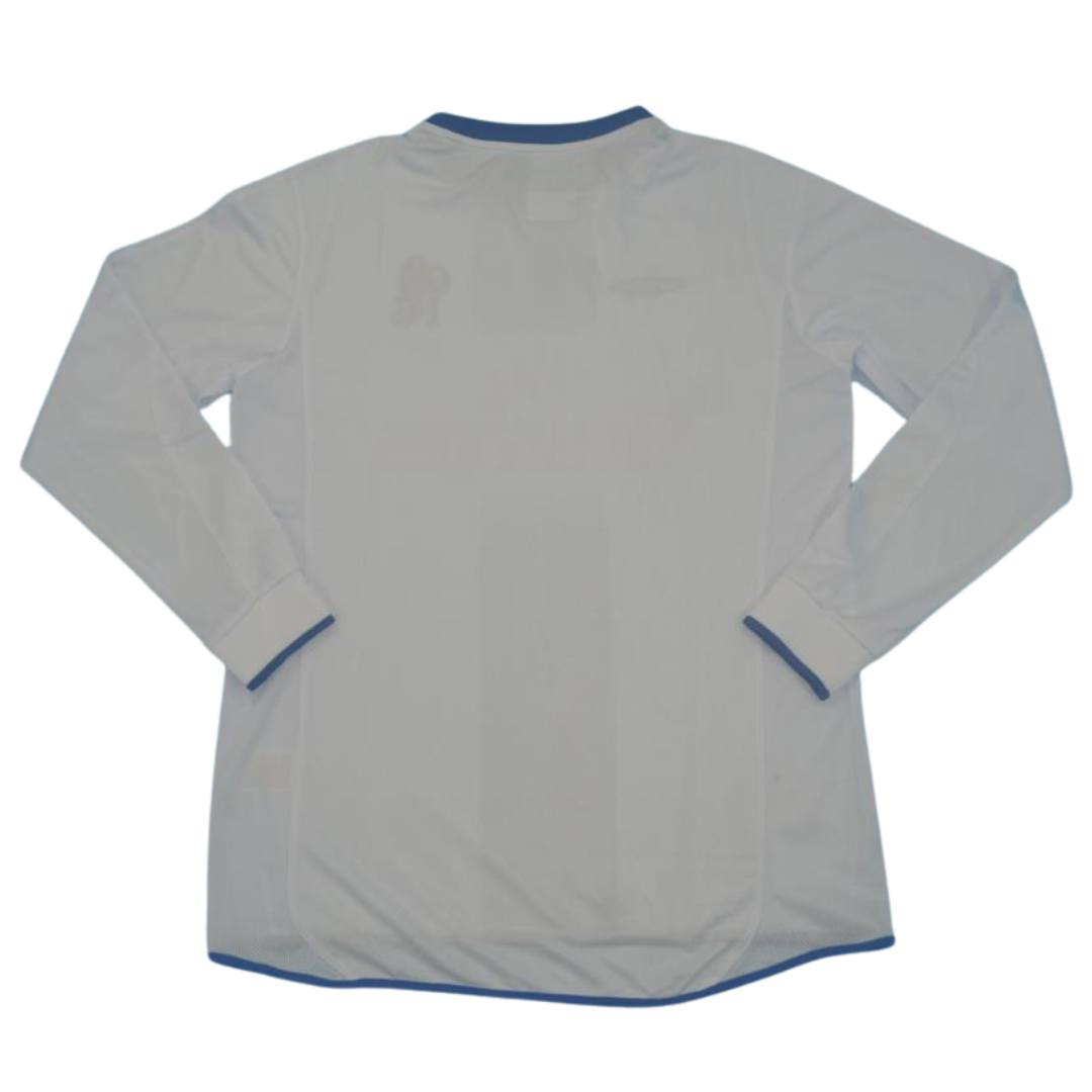 Camisa Chelsea Manga Longa Away 03/05 - Versão Retrô