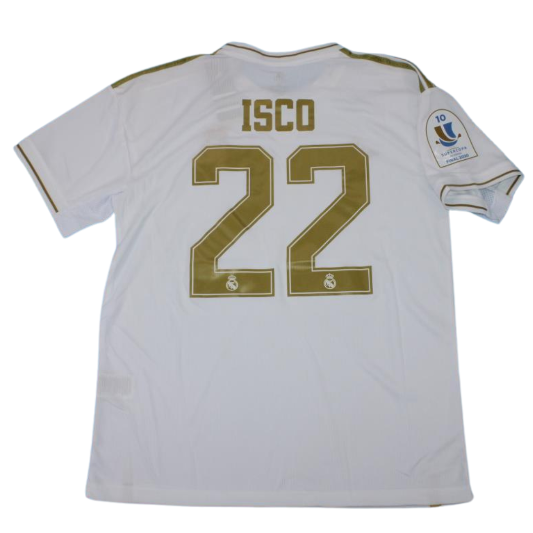 Camisa Real Madrid Home 19/20 - Versão Retrô "Isco" Nº 22