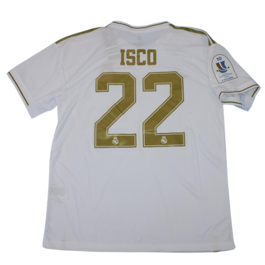 Camisa Real Madrid Home 19/20 - Versão Retrô "Isco" Nº 22