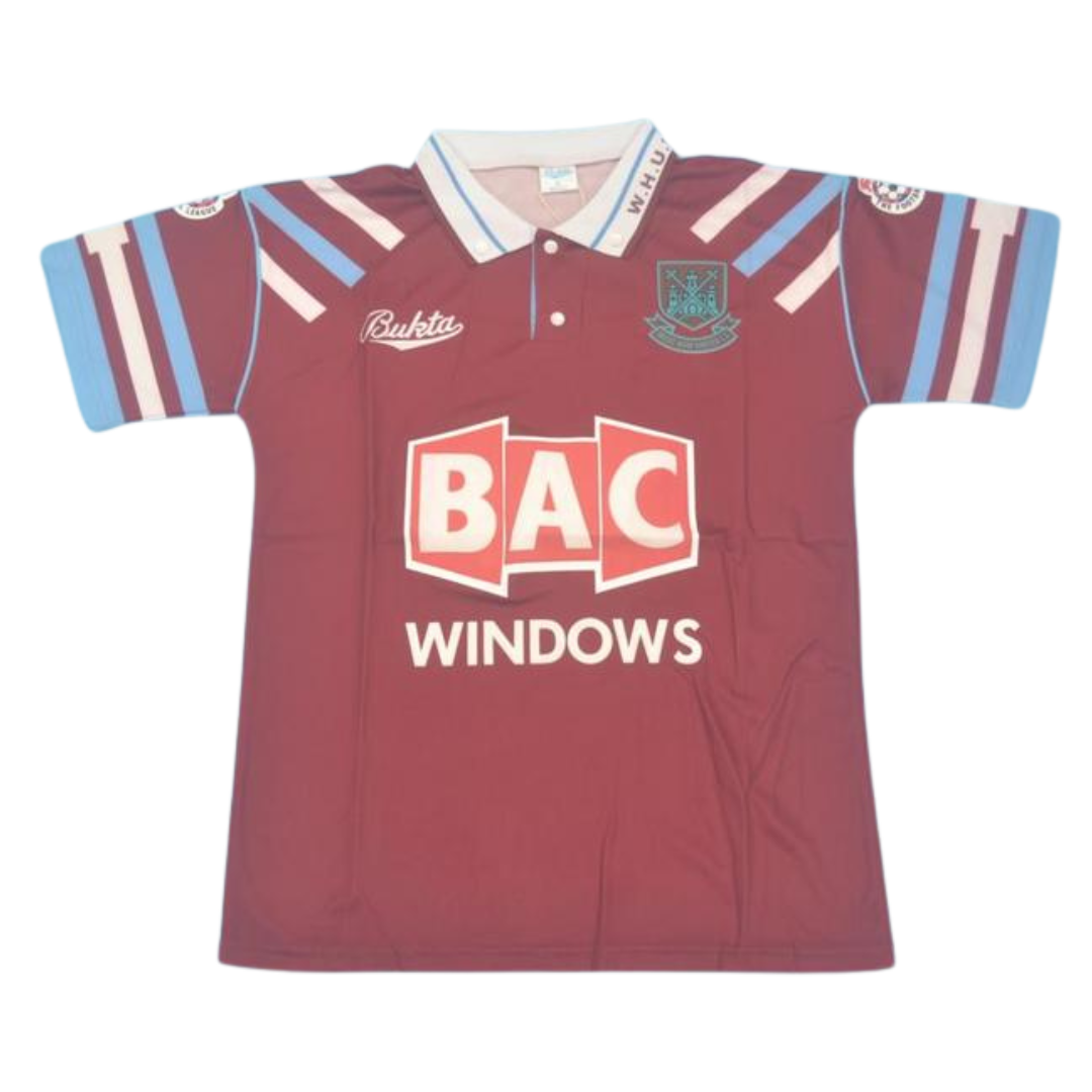 Camisa West Ham Home 91/92 - Versão Retrô