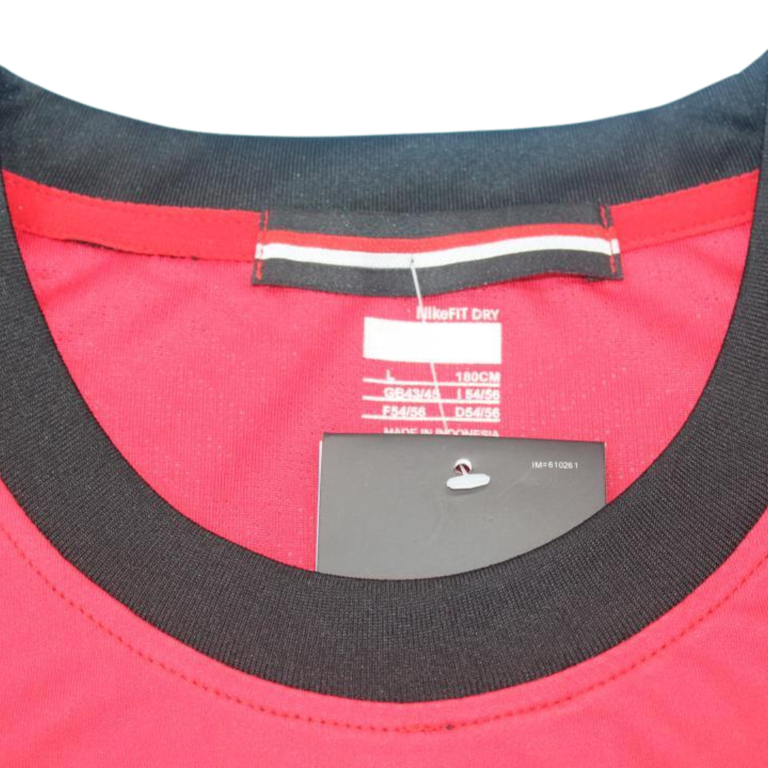 Camisa Manchester United Manga Longa Home 09/10 - Versão Retrô