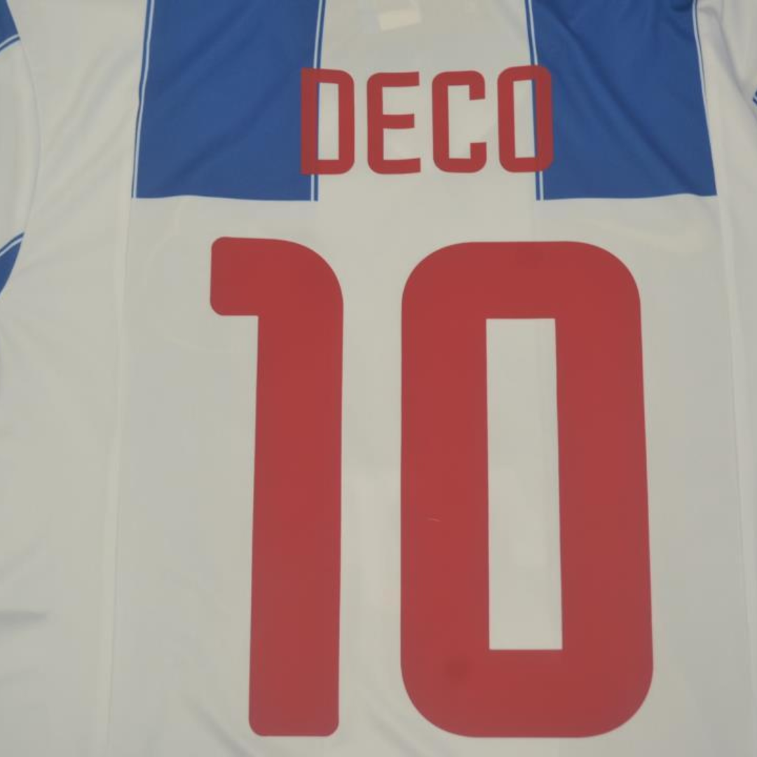 Camisa Porto UCL Final Home 03/04 - Versão Retrô "Deco" Nº 10