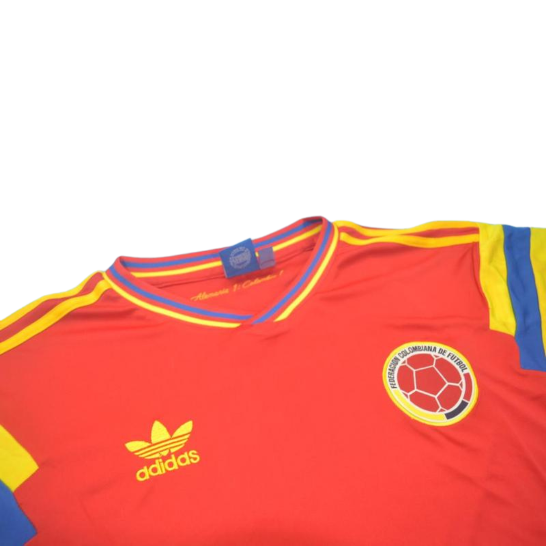 Camisa Retrô Colômbia Home  1990 "Valderrama" N°10