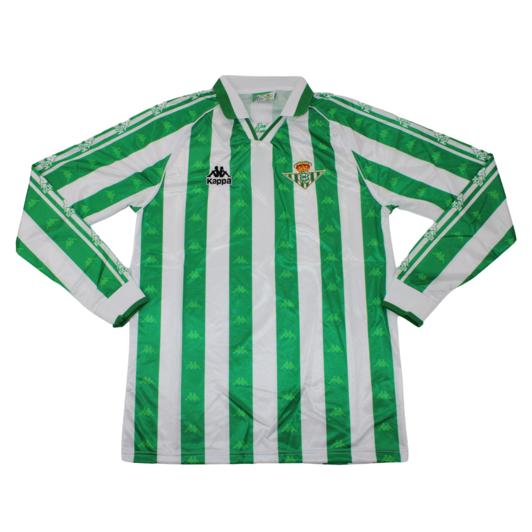 Camisa Real Betis Manga Longa Home 95/97 - Versão Retrô