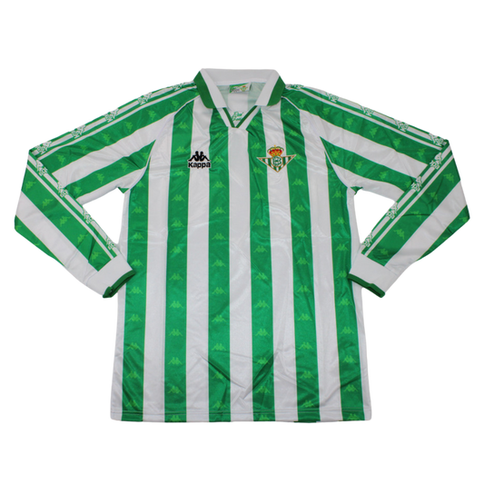 Camisa Real Betis Manga Longa Home 95/97 - Versão Retrô