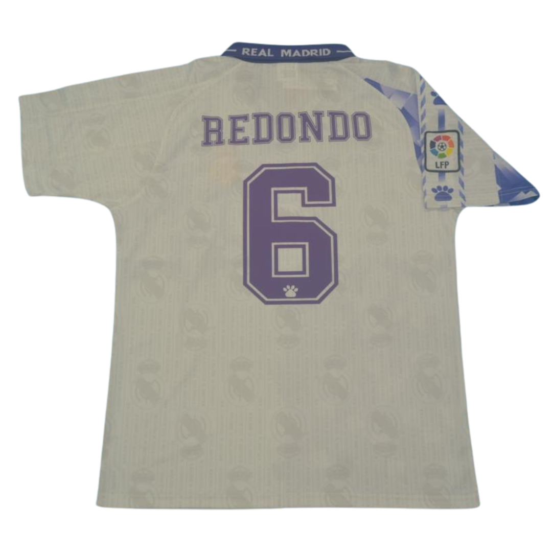 Camisa Real Madrid Third Away 96/97 - Versão Retrô "Redondo" Nº 6