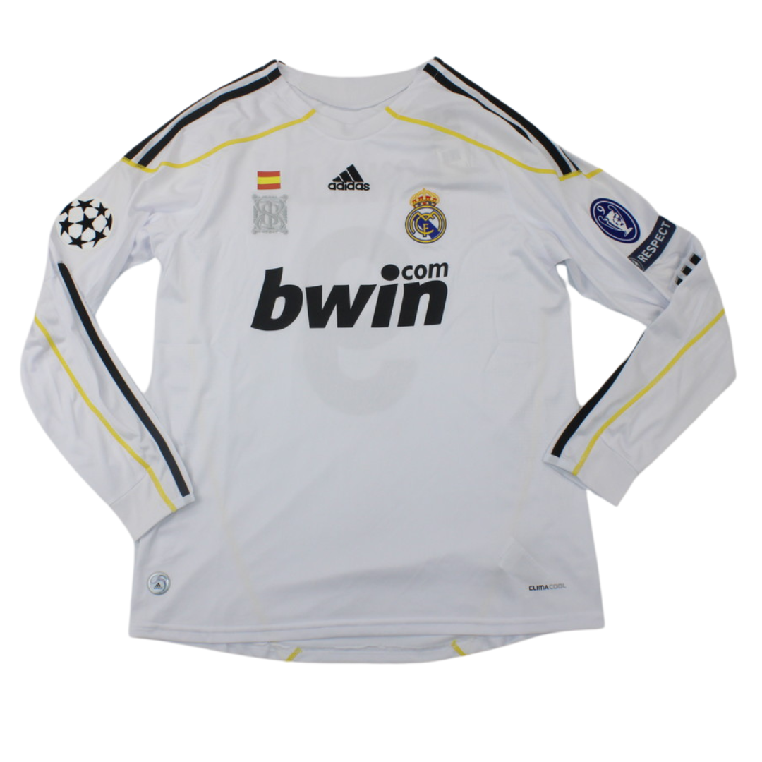 Camisa Real Madrid Manga Longa 09/10 - Versão Retrô "Cristiano Ronaldo" Nº 9