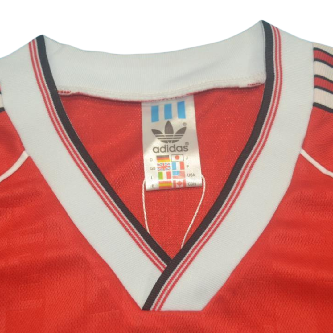 Camisa Manchester United Home 88/90 - Versão Retrô