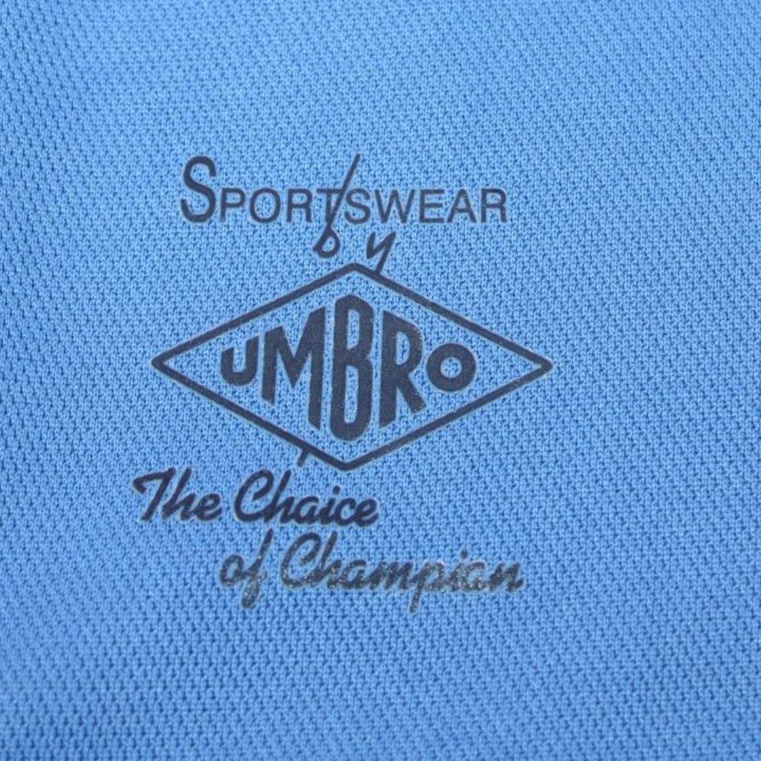 Camisa Manchester City Centenário Cup Final 1981 - Versão Retrô