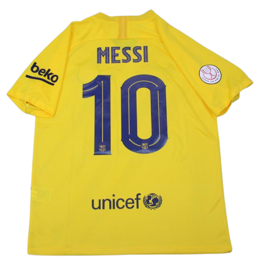 Camisa Barcelona Away 20/21 - Versão Retrô "Messi" Nº 10