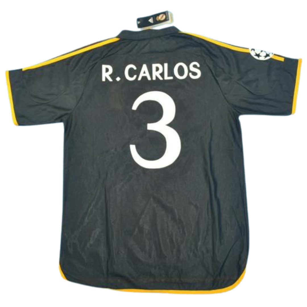 Camisa Real Madrid Away 99/00 - Versão Retrô "R.Carlos" Nº 3