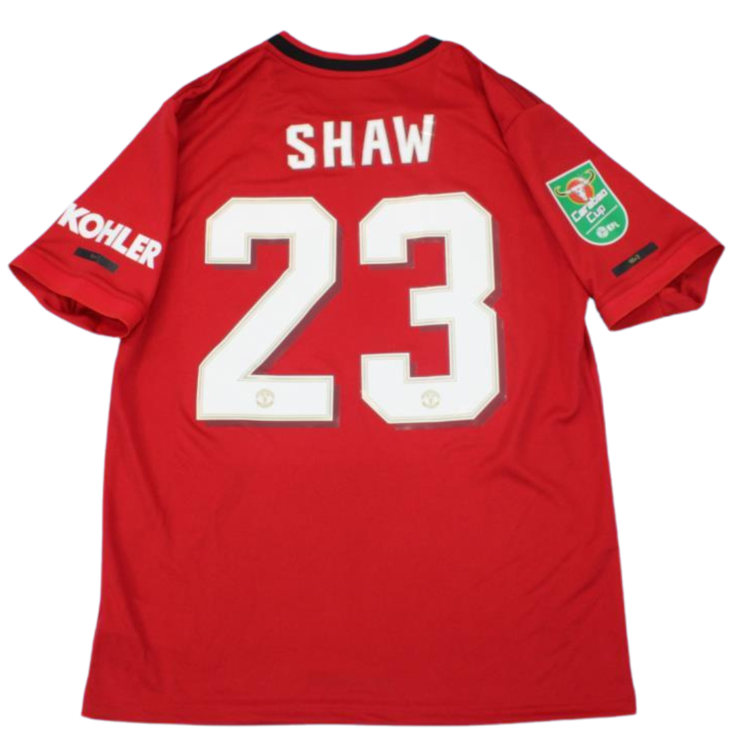 Camisa Manchester United Home 19/20 - Versão Retrô "Shaw" Nº 23