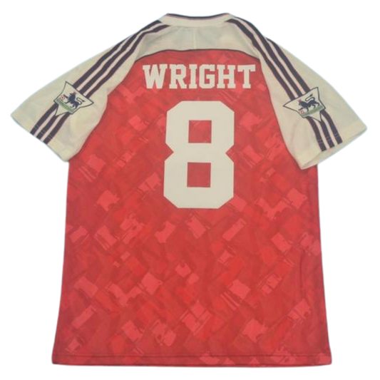 Camisa Arsenal Home 90/92 - Versão Retrô "Wright" Nº 8