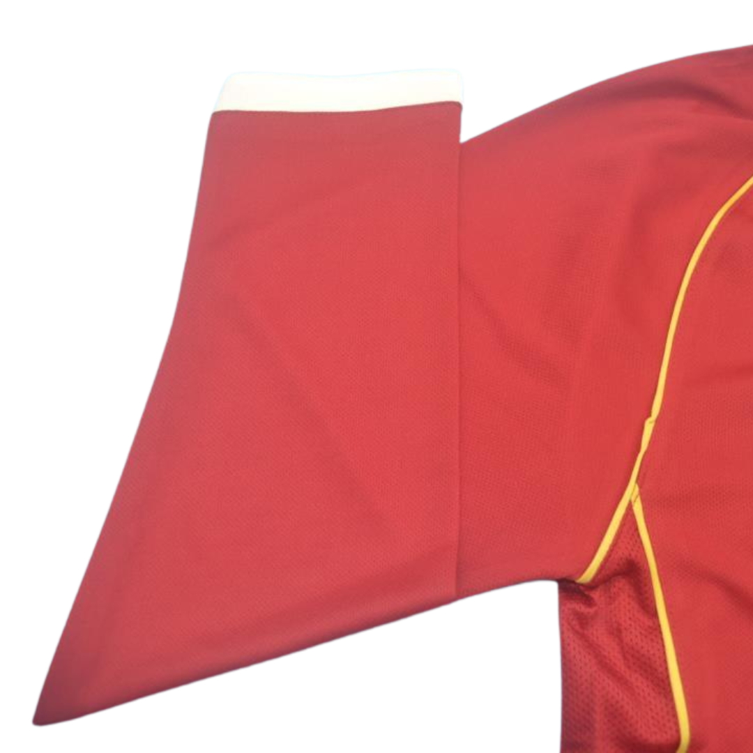 Camisa Manchester United Manga Longa Home 06/07 - Versão Retrô