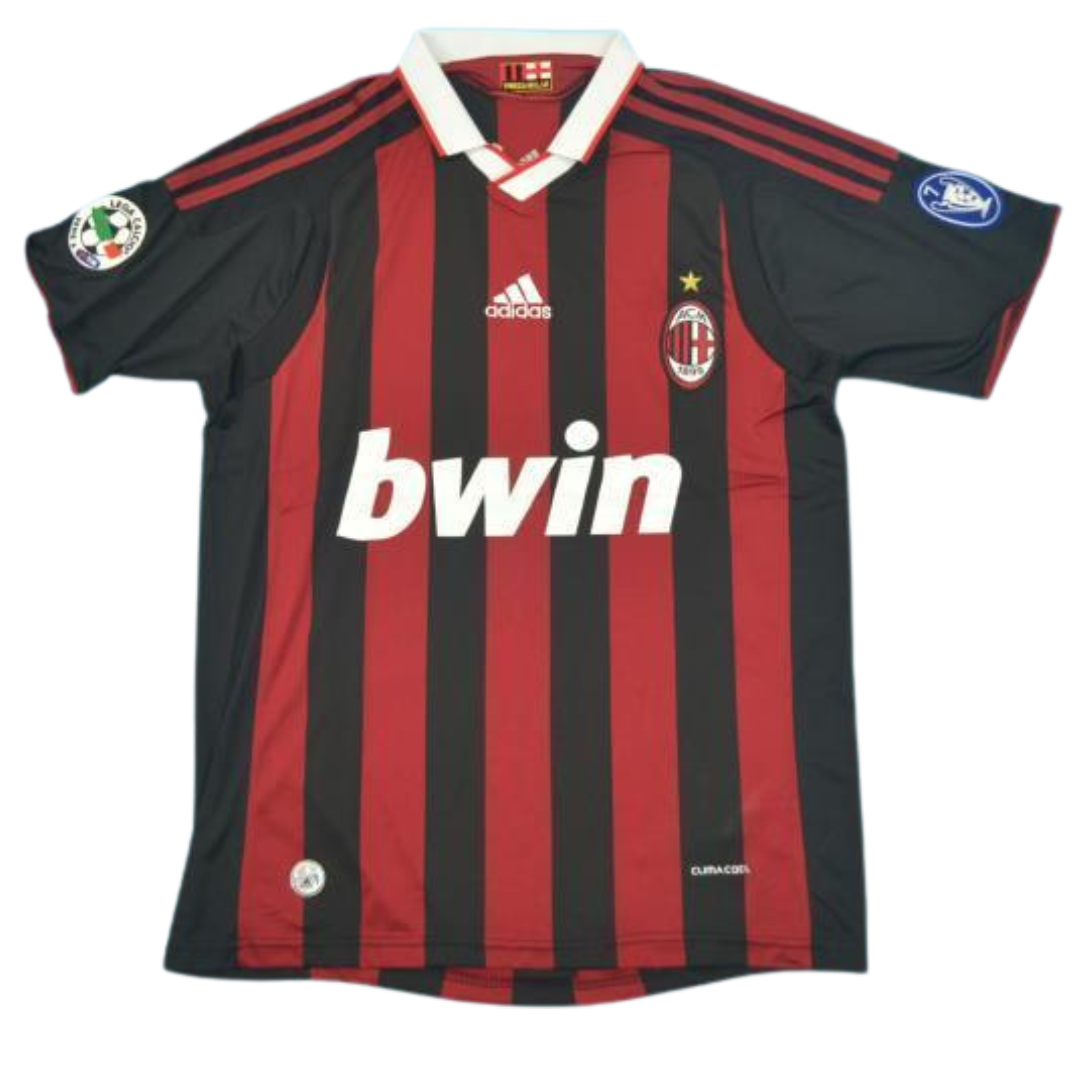 Camisa Retrô Milan Home 09/10 "Ronaldinho" N°.80