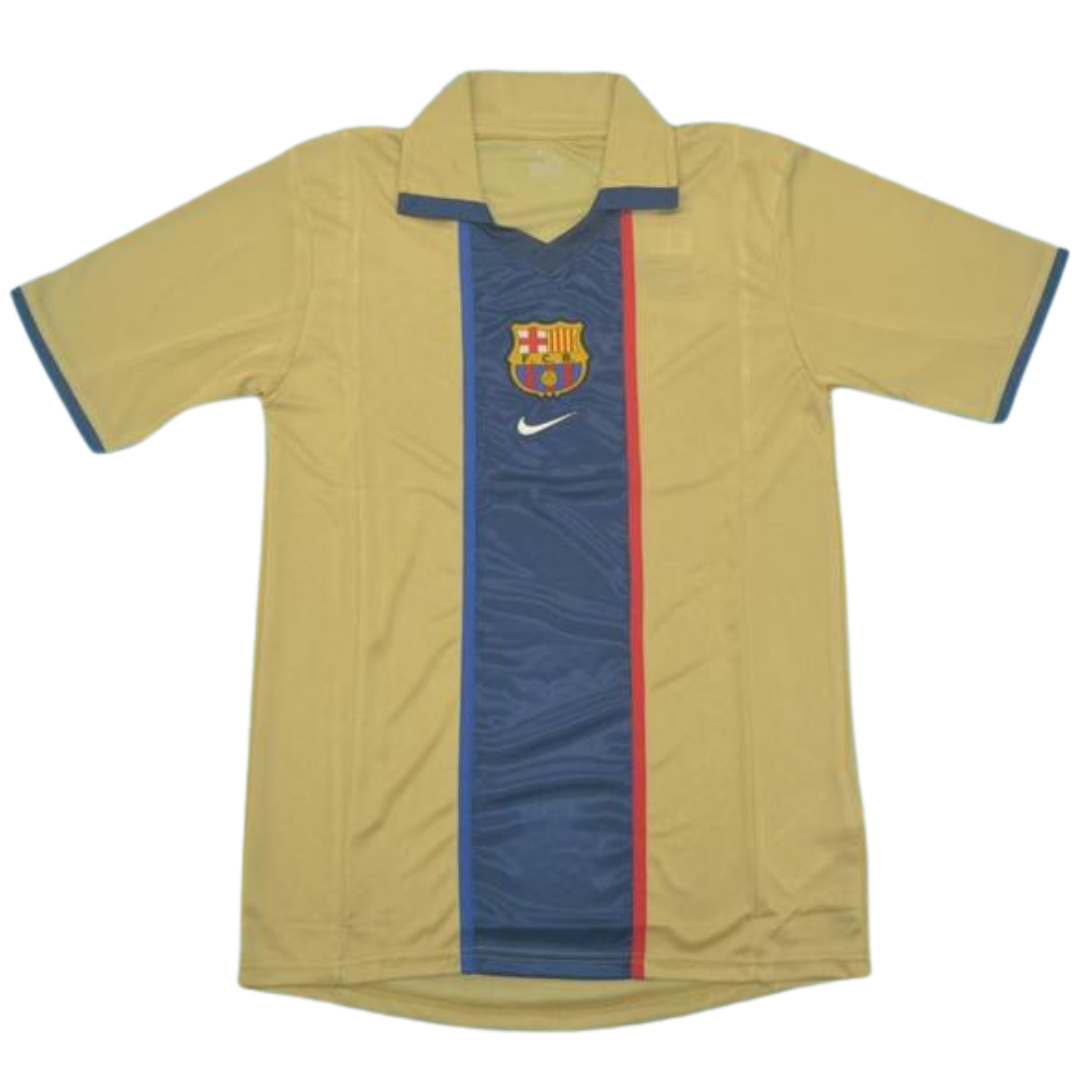 Camisa Barcelona Away 01/02 - Versão Retrô