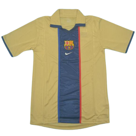 Camisa Barcelona Away 01/02 - Versão Retrô