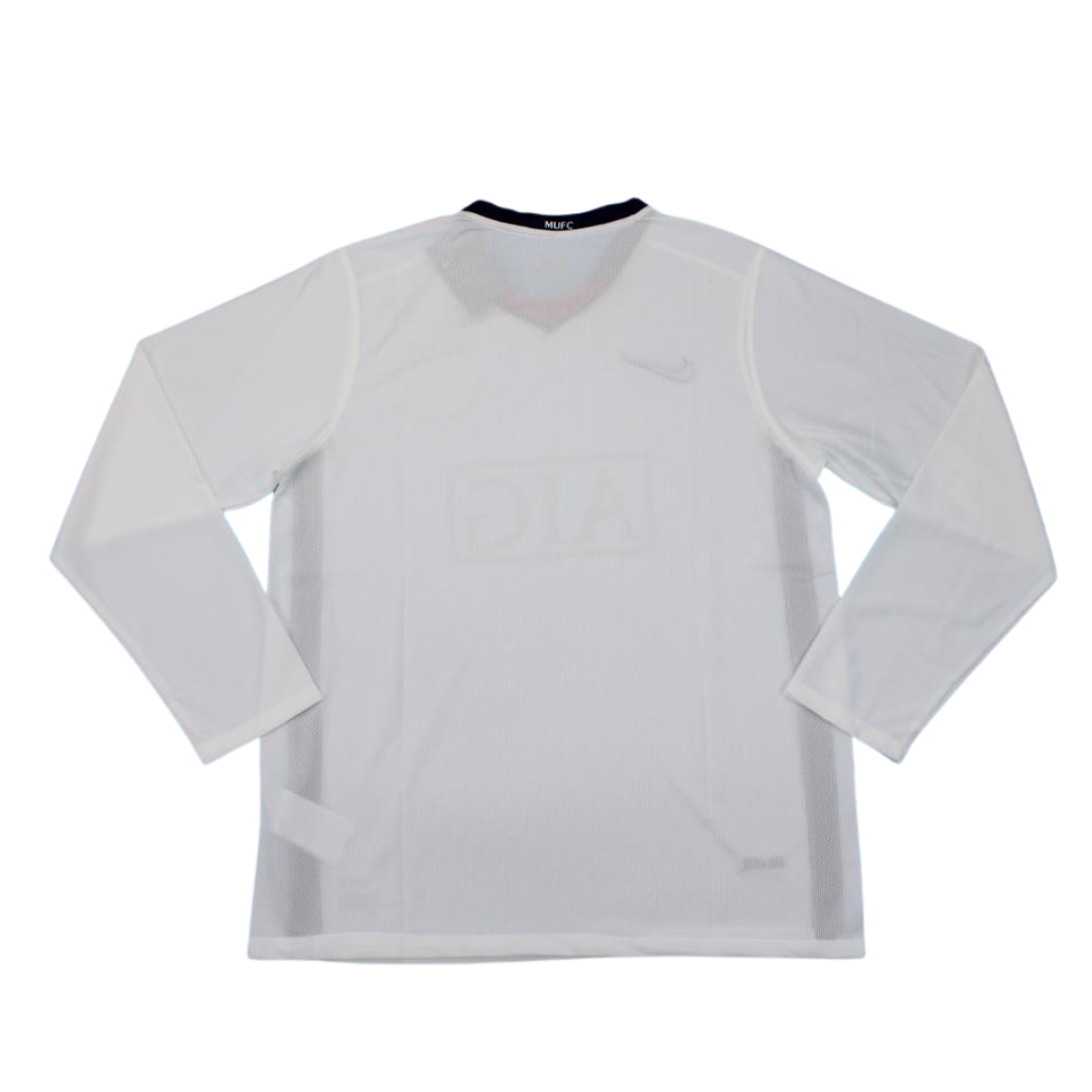 Camisa Manchester United Manga Longa Away 08/09 - Versão Retrô