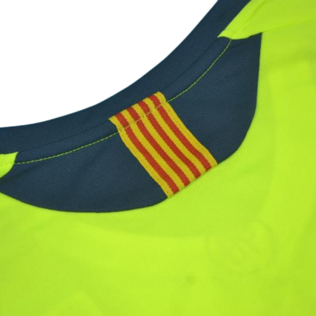 Camisa Barcelona Away 05/06 - Versão Retrô "Ronaldinho" Nº 10
