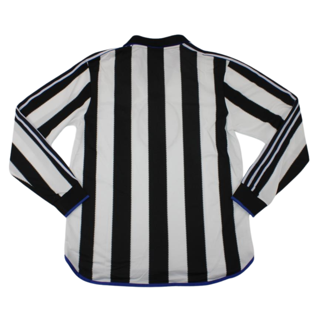Camisa Newcastle United Manga Longa Home 99/00 - Versão Retrô