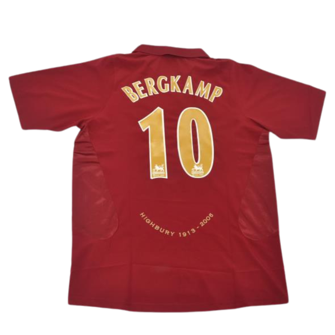 Camisa Arsenal Home 05/06 - Versão Retrô "Beramp" Nº 10