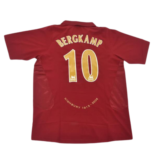 Camisa Arsenal Home 05/06 - Versão Retrô "Beramp" Nº 10