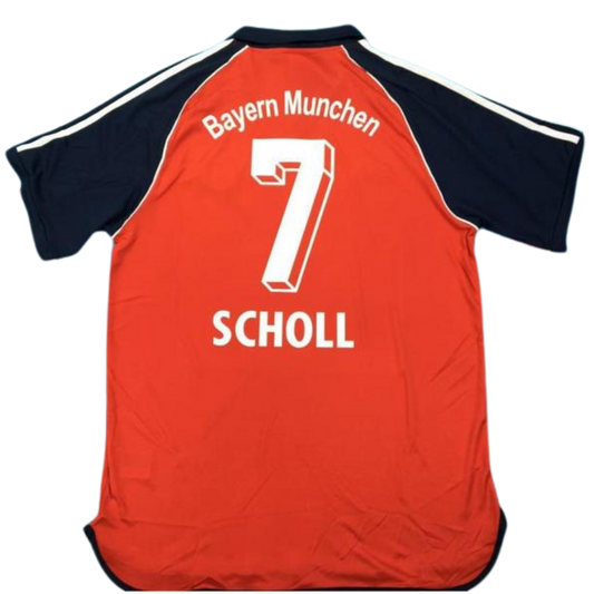 Camisa Retrô FC Bayern de Munique  Home 00/01 "Scholl" N°.7