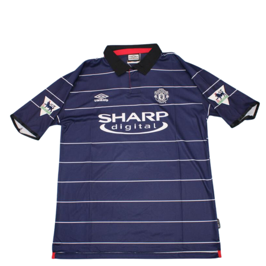 Camisa Manchester United Away 99/00 - Versão Retrô "Beckham" Nº 7