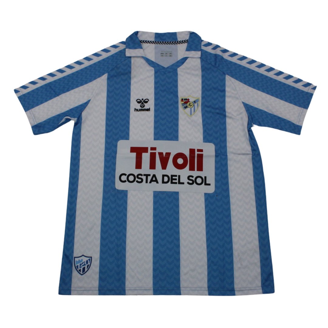 Camisa Málaga Home 88/89 - Versão Retrô