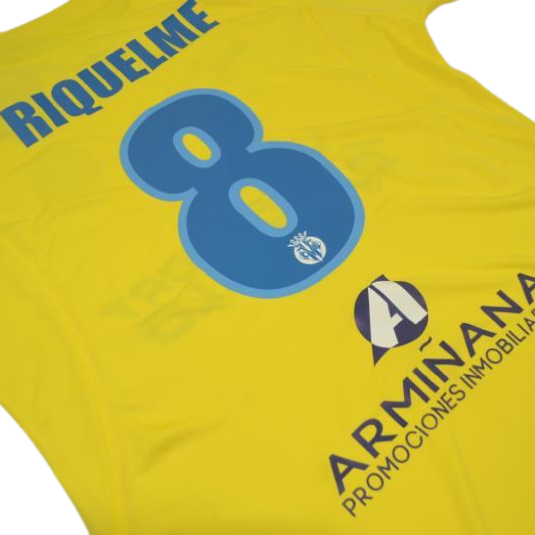 Camisa Villarreal Home 05/06 - Versão Retrô "Riquelme" Nº 8