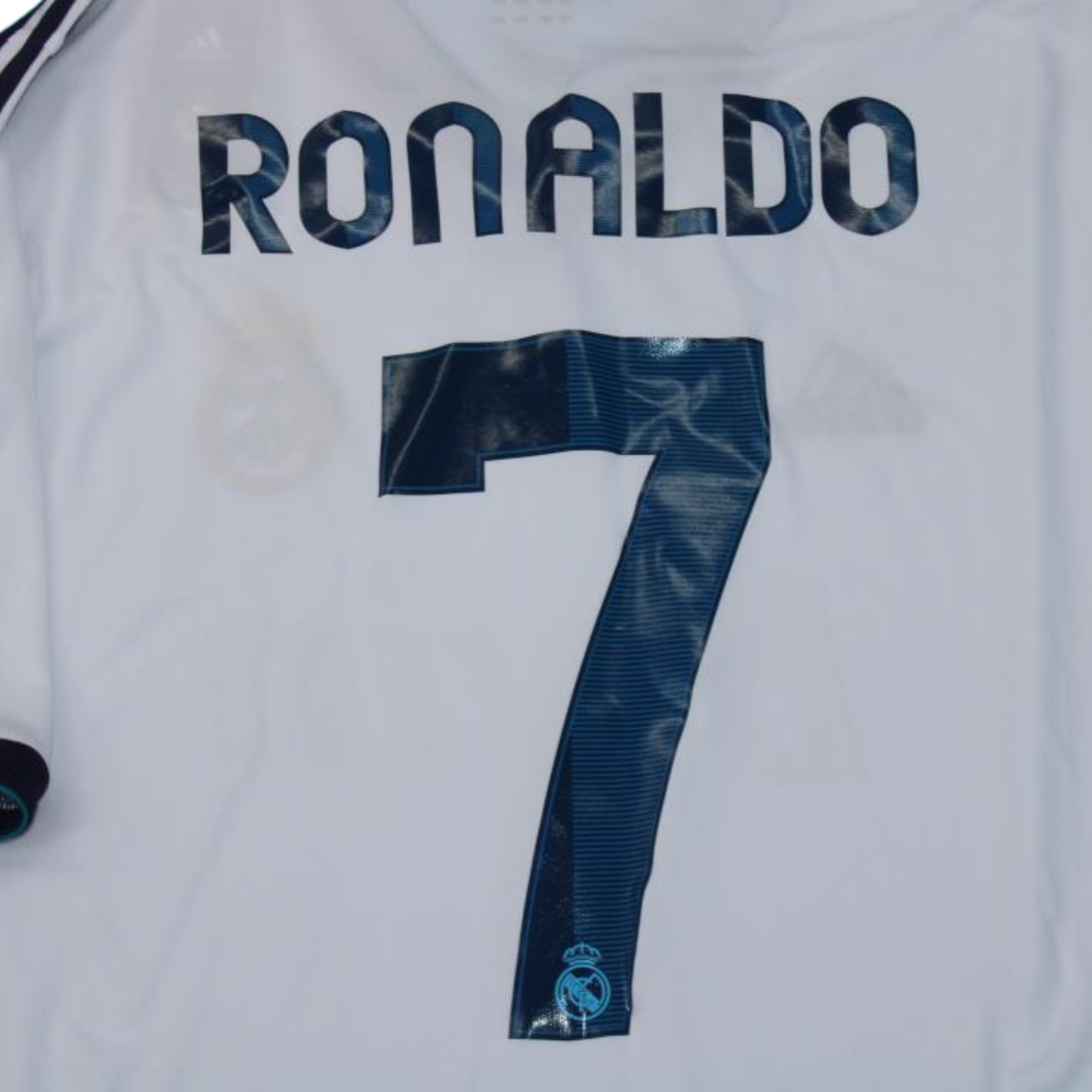 Camisa Real Madrid Home 12/13 - Versão Retrô "Cristiano Ronaldo" Nº 7