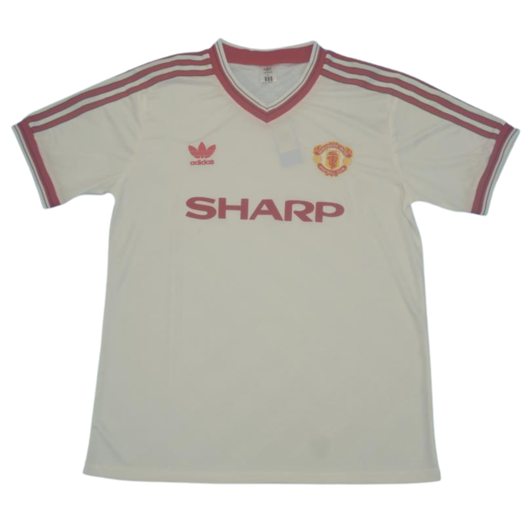 Camisa Manchester United Away 86/88 - Versão Retrô "Bruce" Nº 4