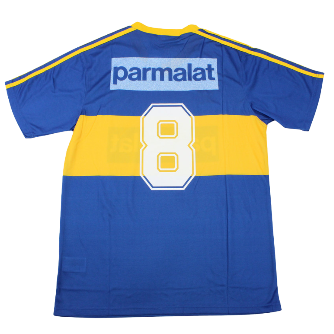 Camisa Boca Juniors Home 1992 - Versão Retrô N° 8
